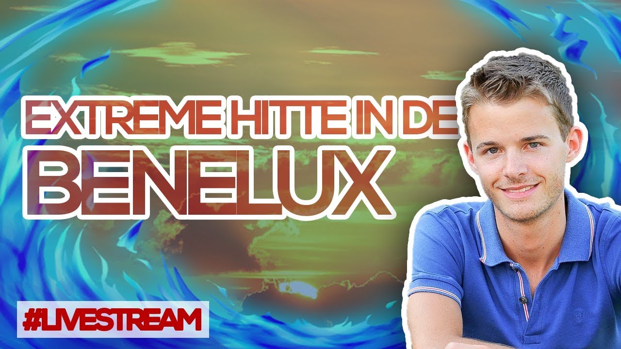 ZINDERENDE HITTE VAN +45°C IN HET ZW VAN EUROPA. UPDATE HITTE BENELUX.