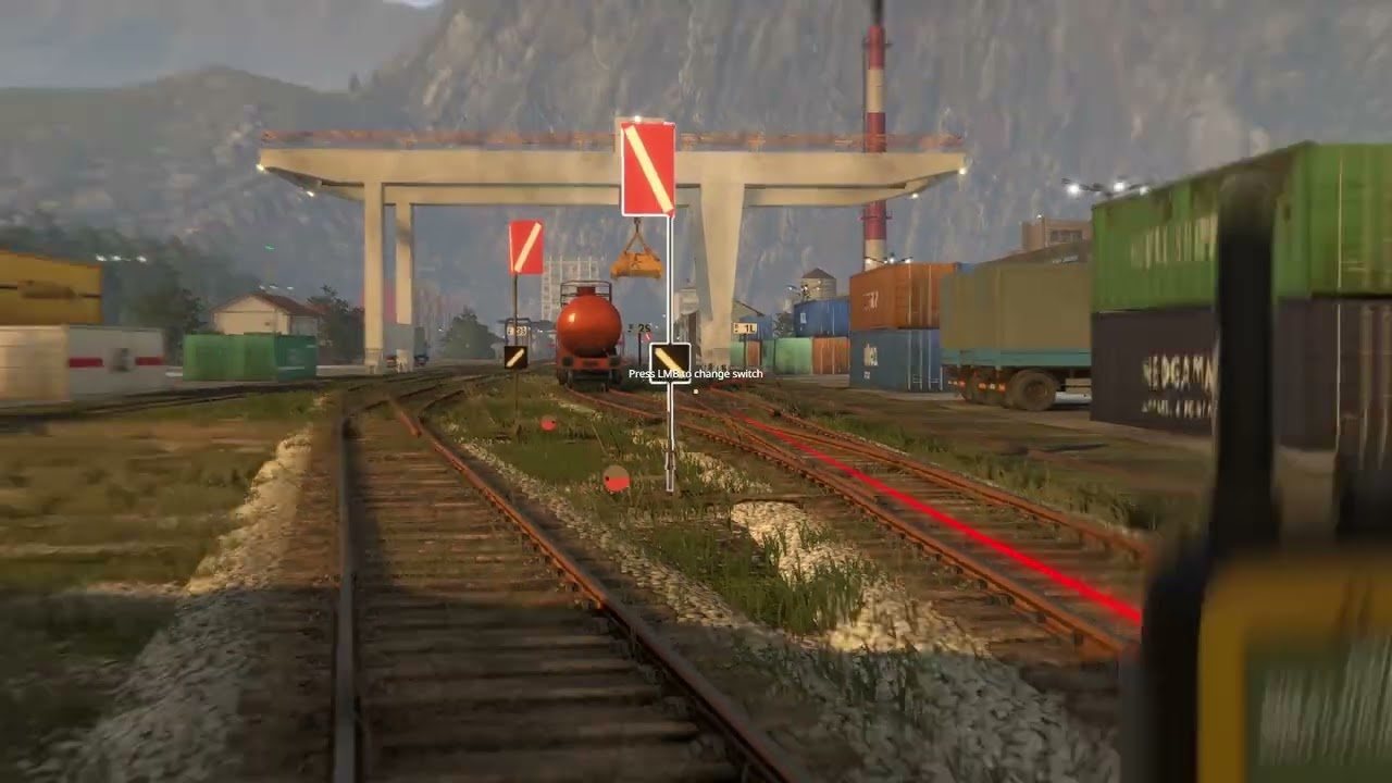 Derail Valley Simulator #28 - Day 13, Goods factory - Oil Well Central City West (double haul)