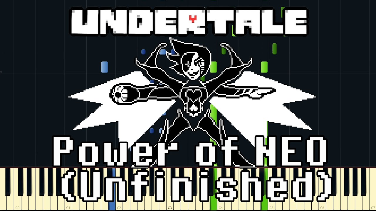 Toby Fox - Power of NEO (Unfinished) [piano cover]