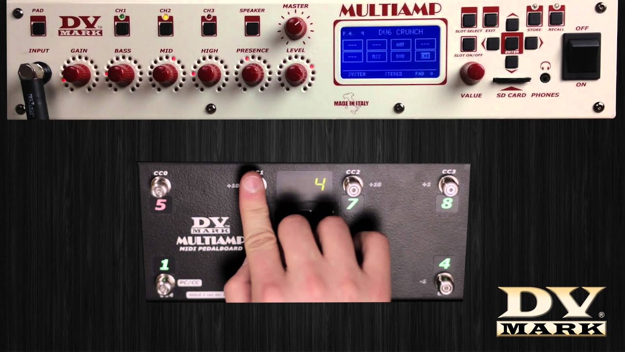 Multiamp MIDI Pedalboard - Video Tutorial