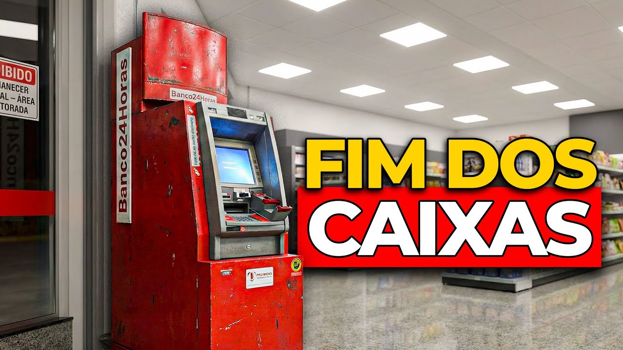 Est&atilde;o ACABANDO com TODOS os Caixas Eletr&ocirc;nicos! O Plano Oculto dos Bancos