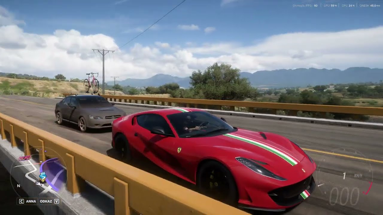 POV Ferrari 812 Superfast in Forza Horizon 5