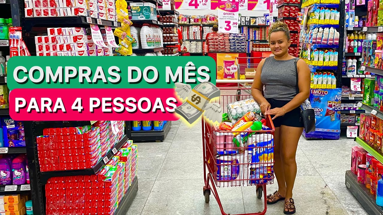 COMPRAS DO MÊS DE FEVEREIRO 2026🛒| MORANDO NO INTERIOR DO CEARÁ🌵