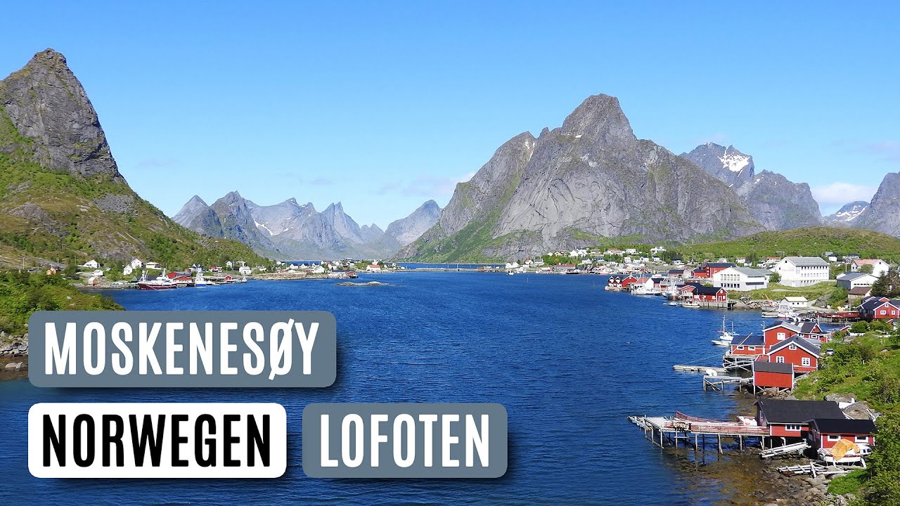 🇳🇴 Lofoten • Moskenesøy • Wandern über dem Polarkreis in Norwegen