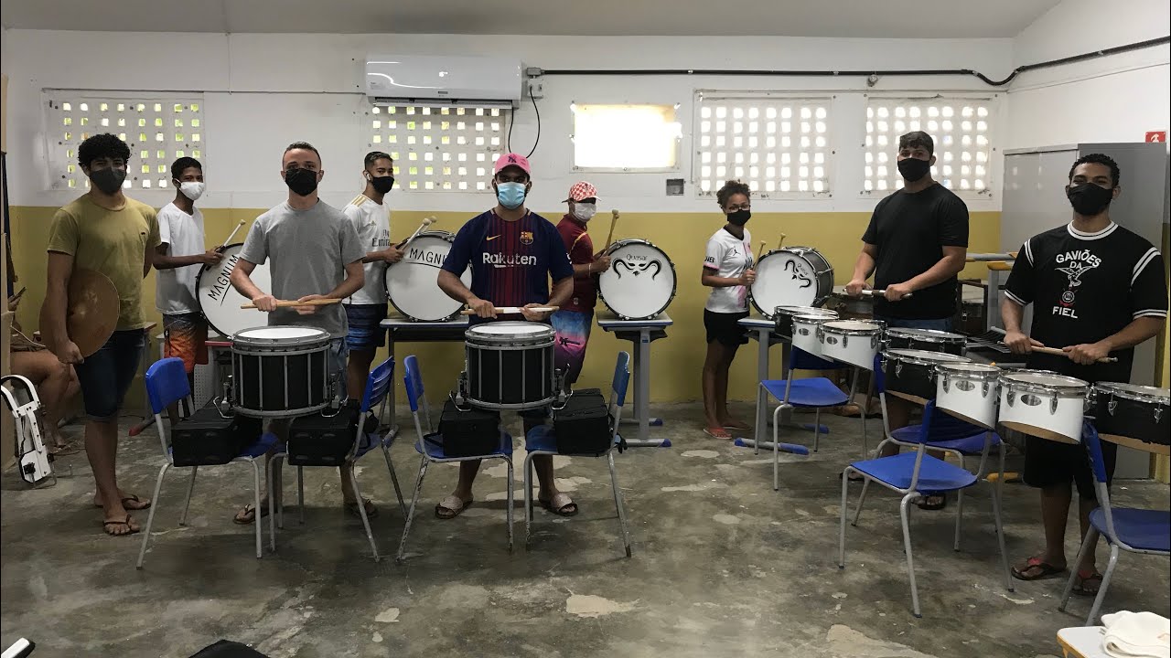 Pro Jam Drumline Cadence - Grupo de Percussão Rudimentar PE Drums