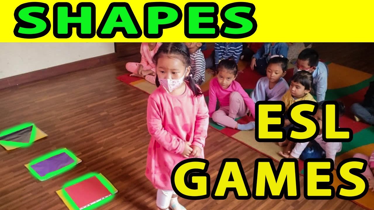 Teaching Shapes ESL Games