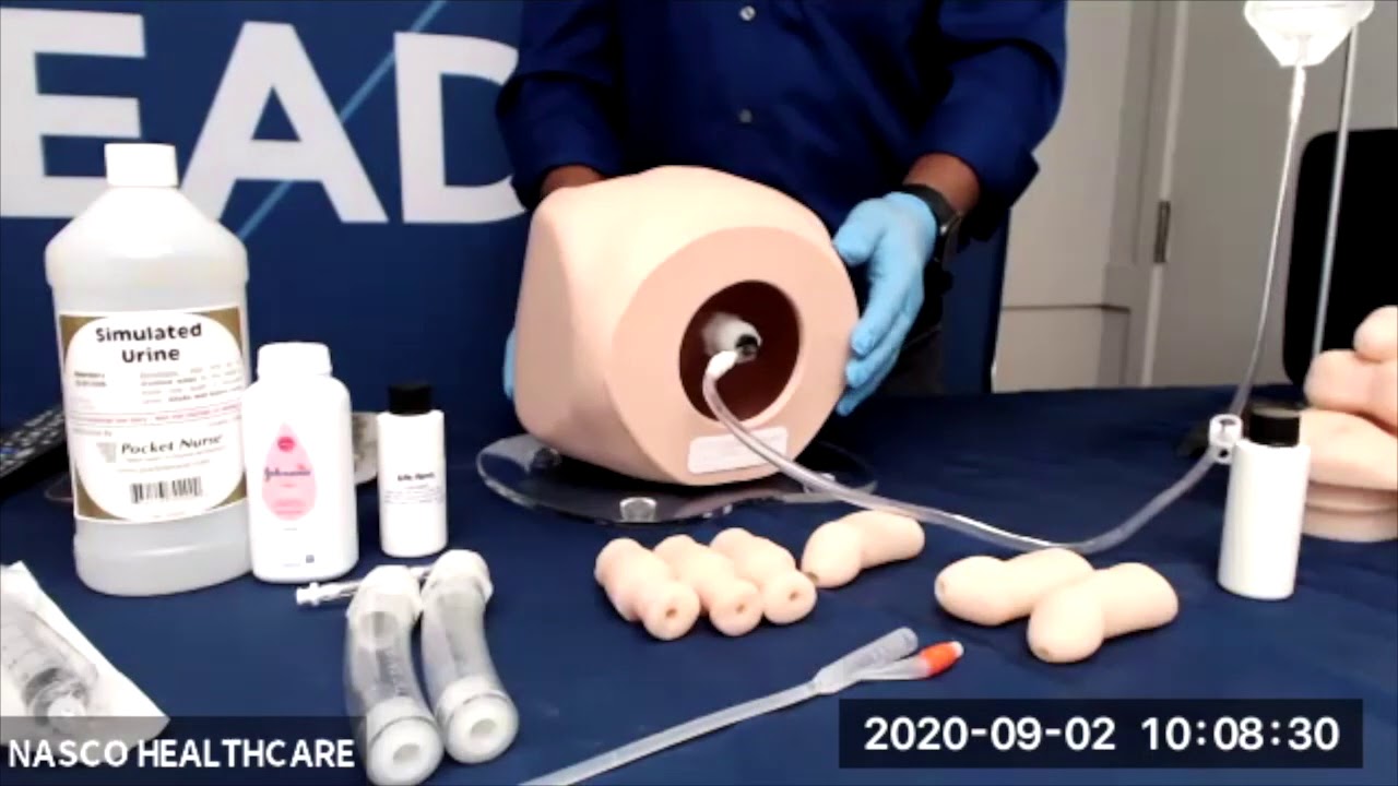 Nasco Healthcare IV Injection Arm & Catheterization Introduction and Training Video