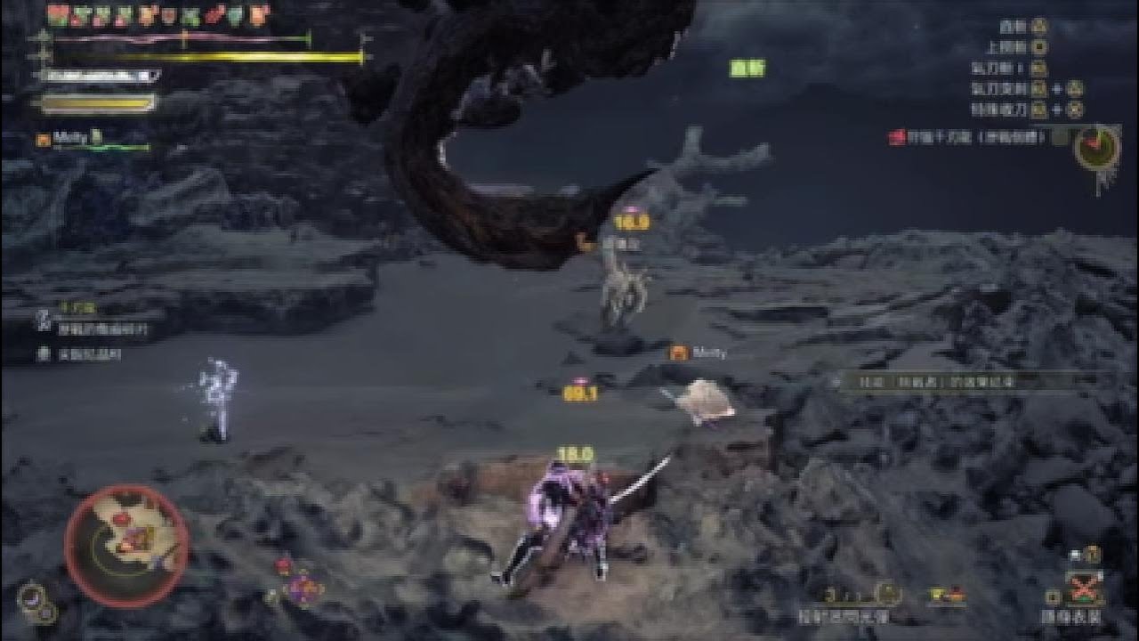魔物獵人荒野MHWilds 太刀練習 9 星5 千刃龍4分01秒 乾..
