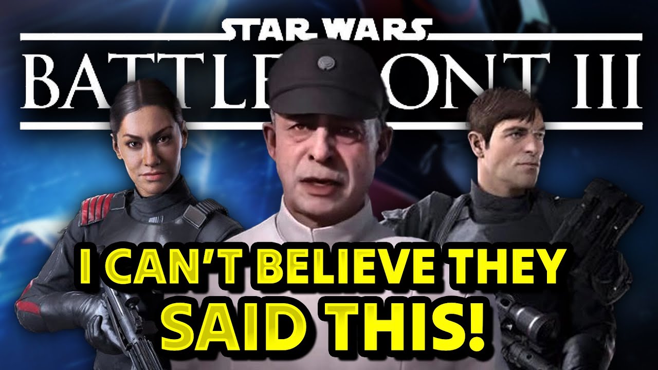 Star Wars Battlefront 3 News - I Can't Believe They Said This!
