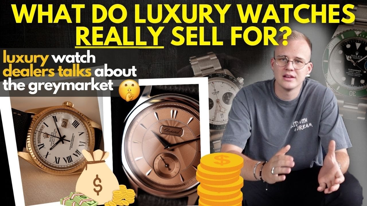 What do luxury watches REALLY sell for? Greymarket Insights. Rolex Submariner, Chopard 1860 L.U.C ..