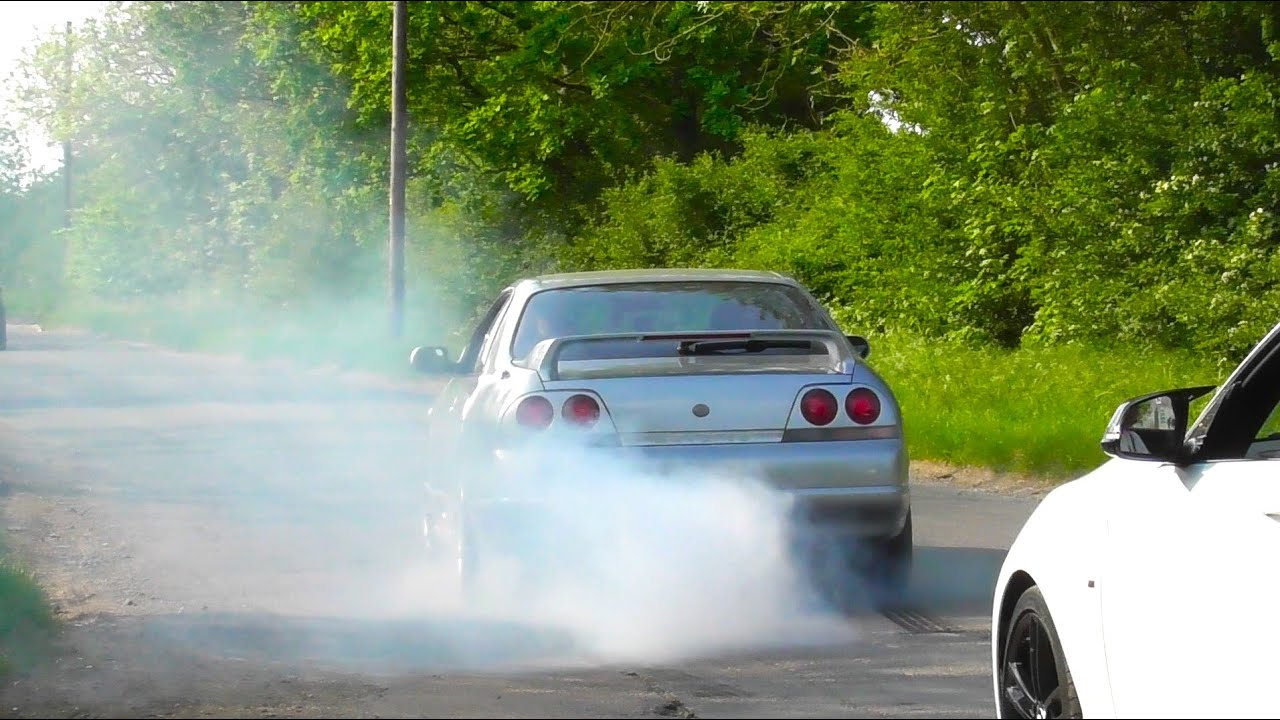 JDM Cars GO INSANE Leaving A Car Show! (Japshow @ Santa Pod)