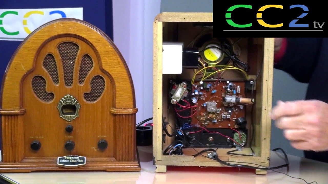 Alexa Dot geheim / versteckt im alten Radio