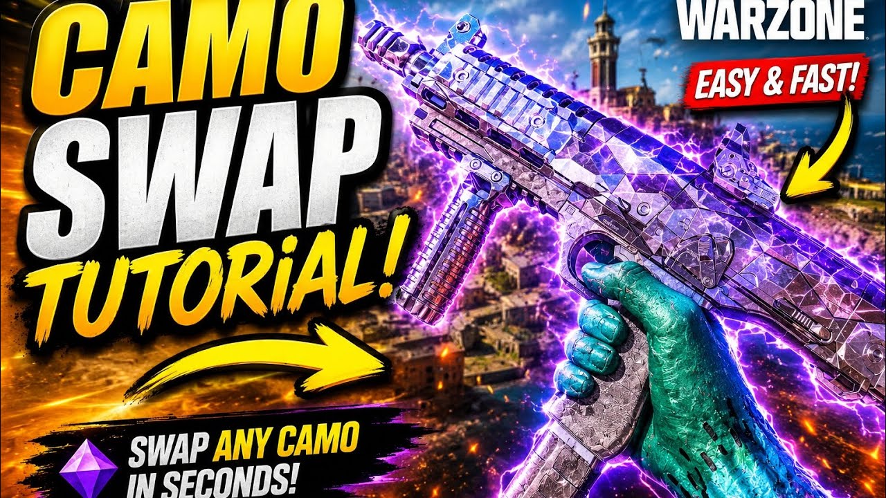 CAMO SWAP GLITCH TUTORIAL 
