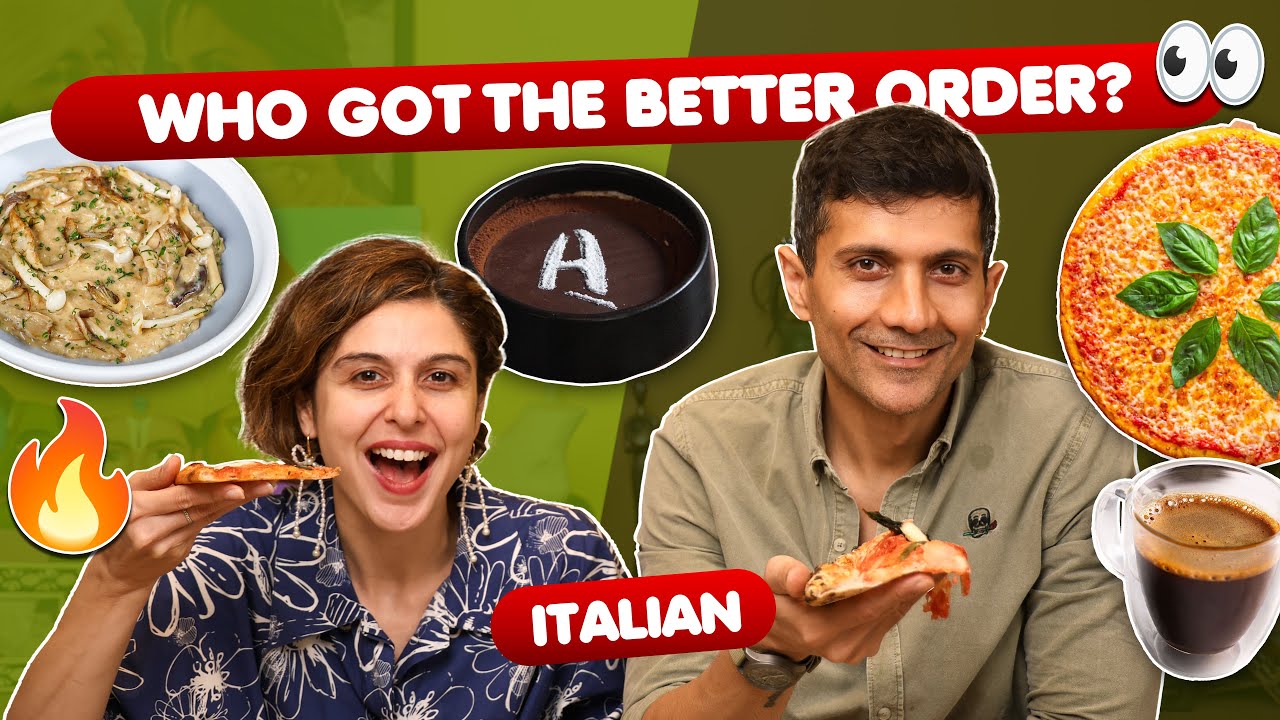 Кто лучше приготовит итальянский заказ? 🍕🍝