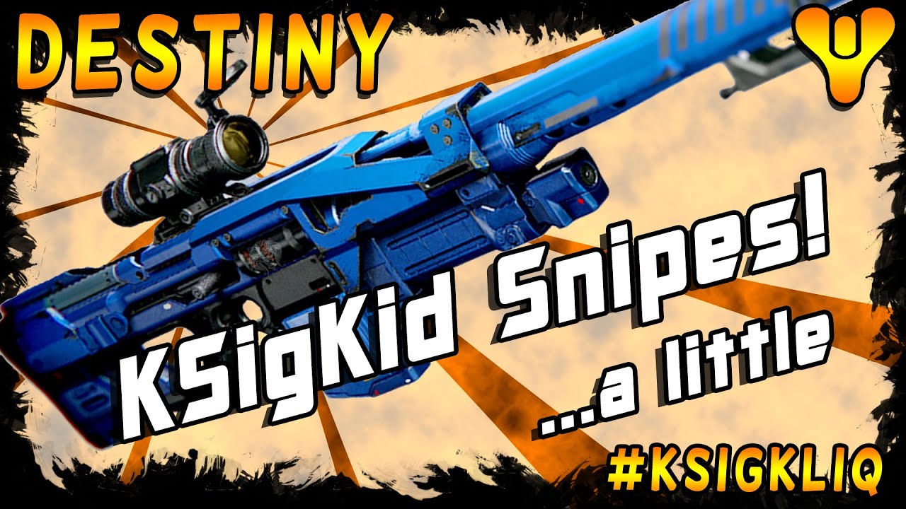 Destiny KSigKid Sniping in Iron Banner ...a bit