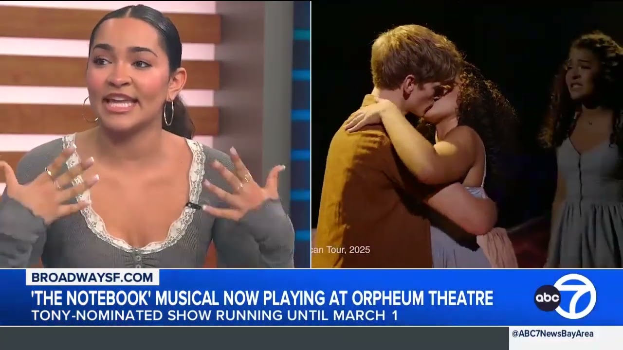 Chloë Cheers of The Notebook | ABC7 News Bay Area interview