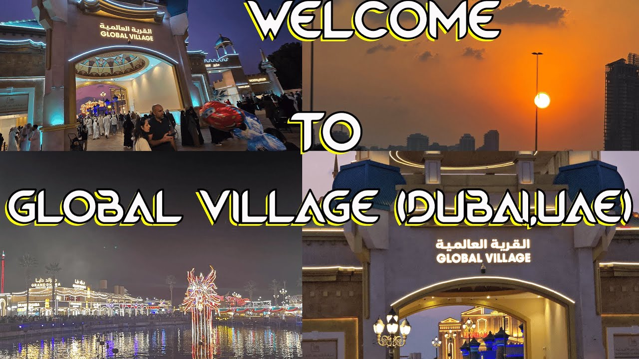 WELCOME TO GLOBAL VILLAGE PART03 SK Vlogs#TravelWithSeshu