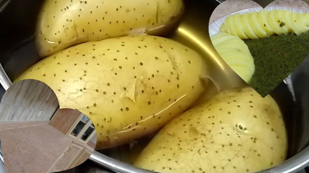 🔵How To Boil Unpeeled Irish Potatoes ||Kitchen Cleaning ||Unique Dinner (Irish Potatoes+Mrenda)
