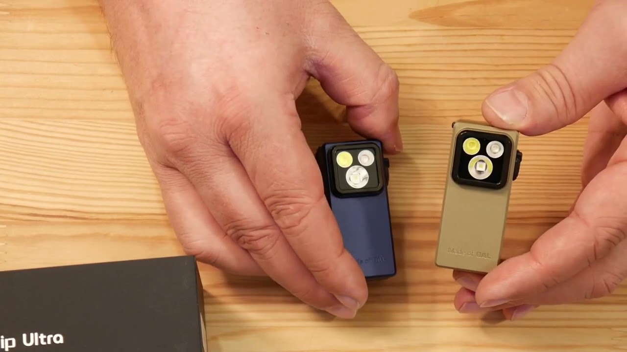 Olight Oclip Ultra:  Features, Bedienung und Beamshots +Gewinnspiel und Discount