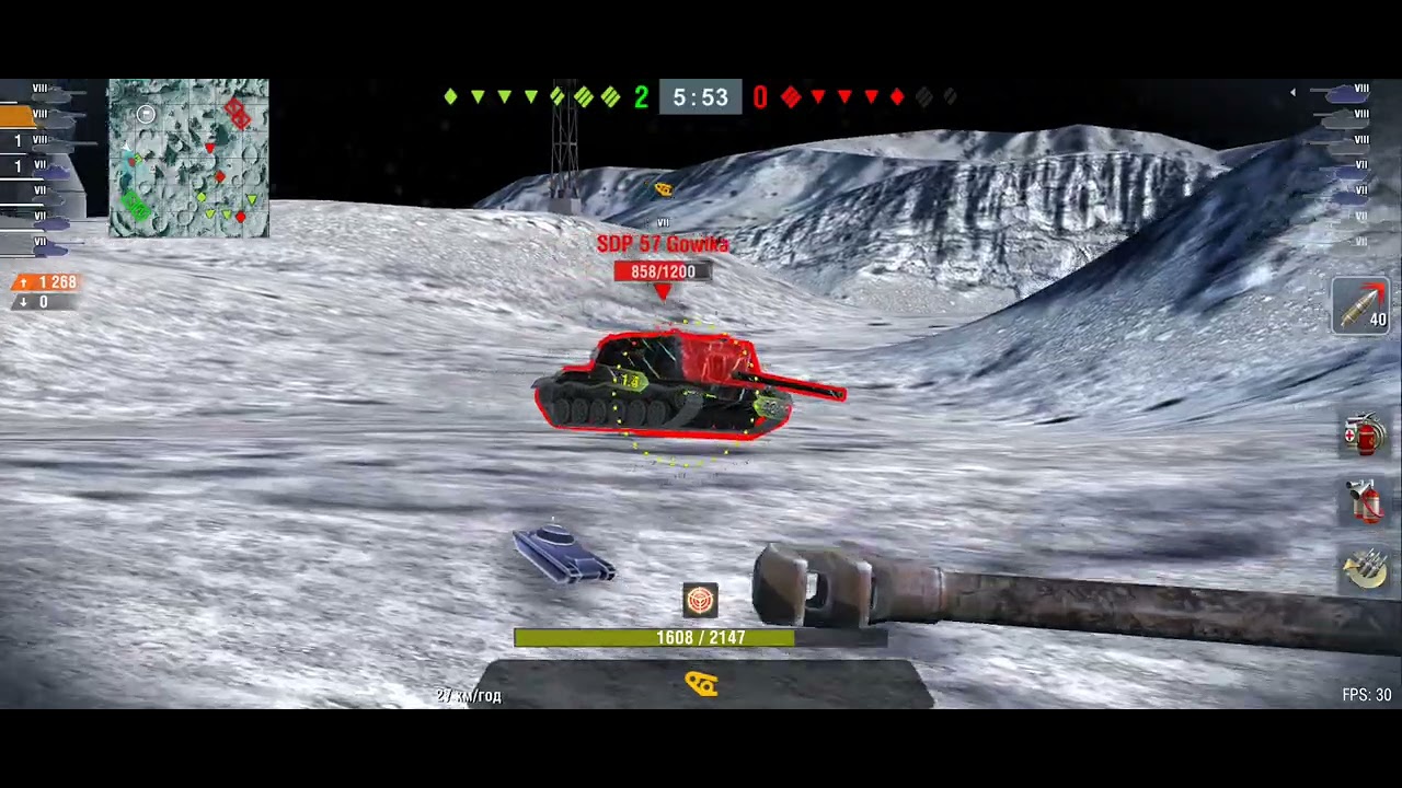 WOT Blitz.VK 100.01(P), win or loose?