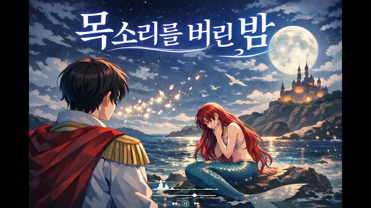 [PlayList Hiphop Ballad][잔향소] 🎵목소리를 버린 밤🎵 인어공주 스토리를 남자 주인공 시점에서 바라본다면?