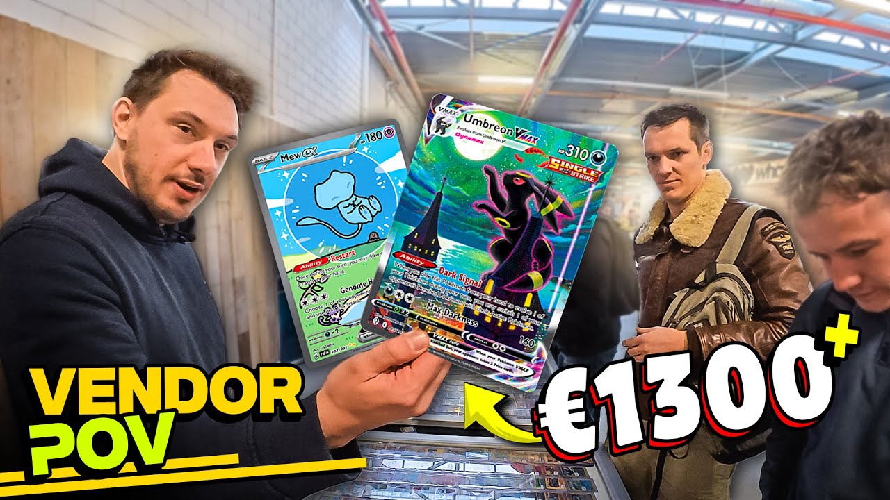 Vendor POV | Global Card Show, Dag 1 | Man KOOPT de DURE MOONBREON kaart!