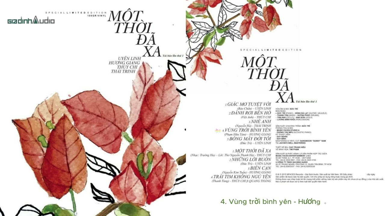 Album MỘT THỜI ĐÃ XA | Gia Định Audio
