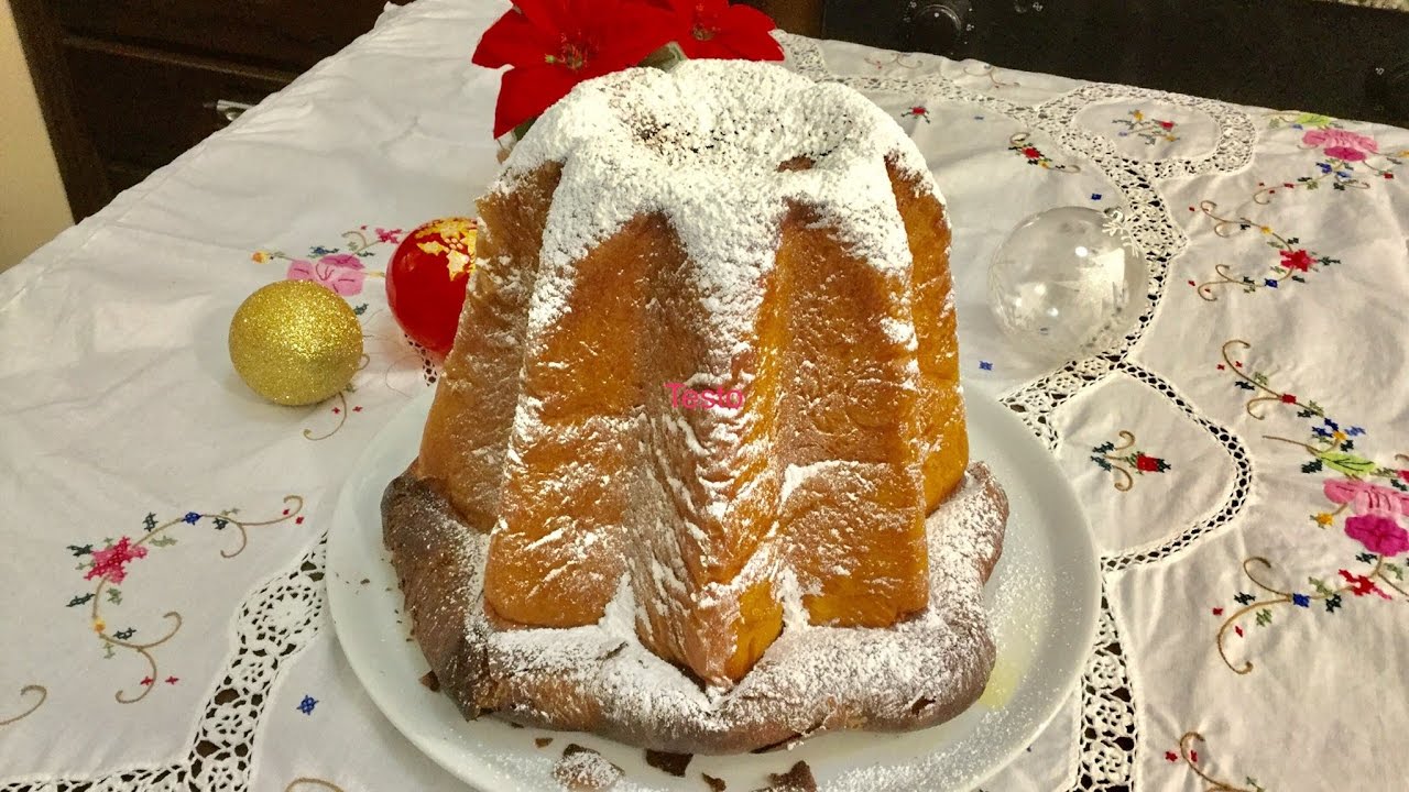 Pandoro Veronese con Lievito Madre -Chef Stefano Barbato