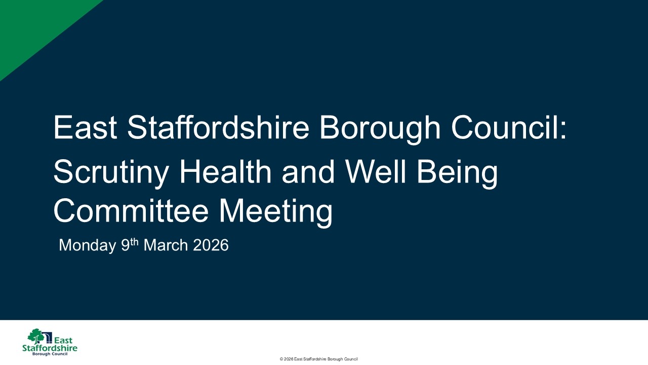Scrutiny (Health and Well Being) Committee Meeting | 9th March 2026