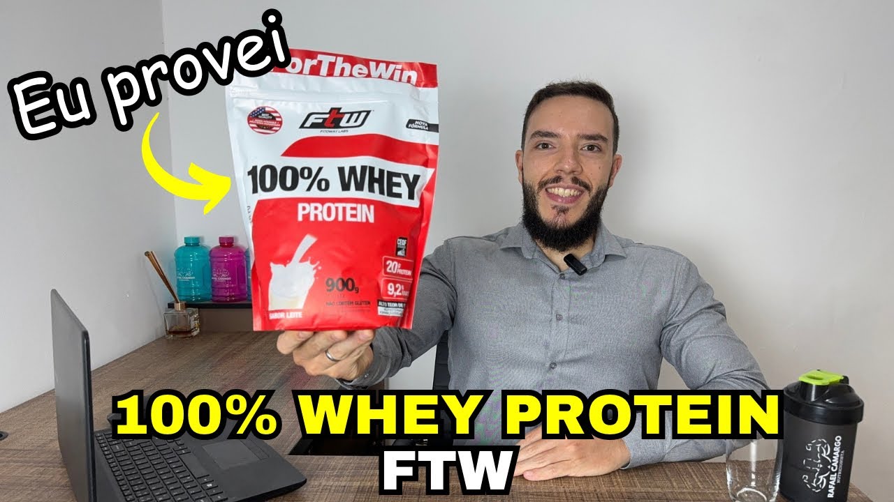 WHEY PROTEIN 100% FTW SER&Aacute; QUE &Eacute; BOM? - Review do Nutri