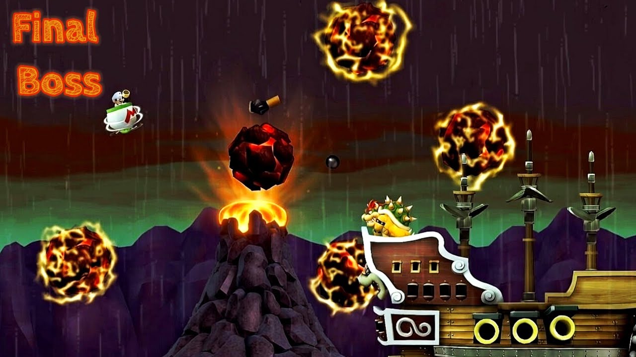 Lucha en el aire/Newer Super mario