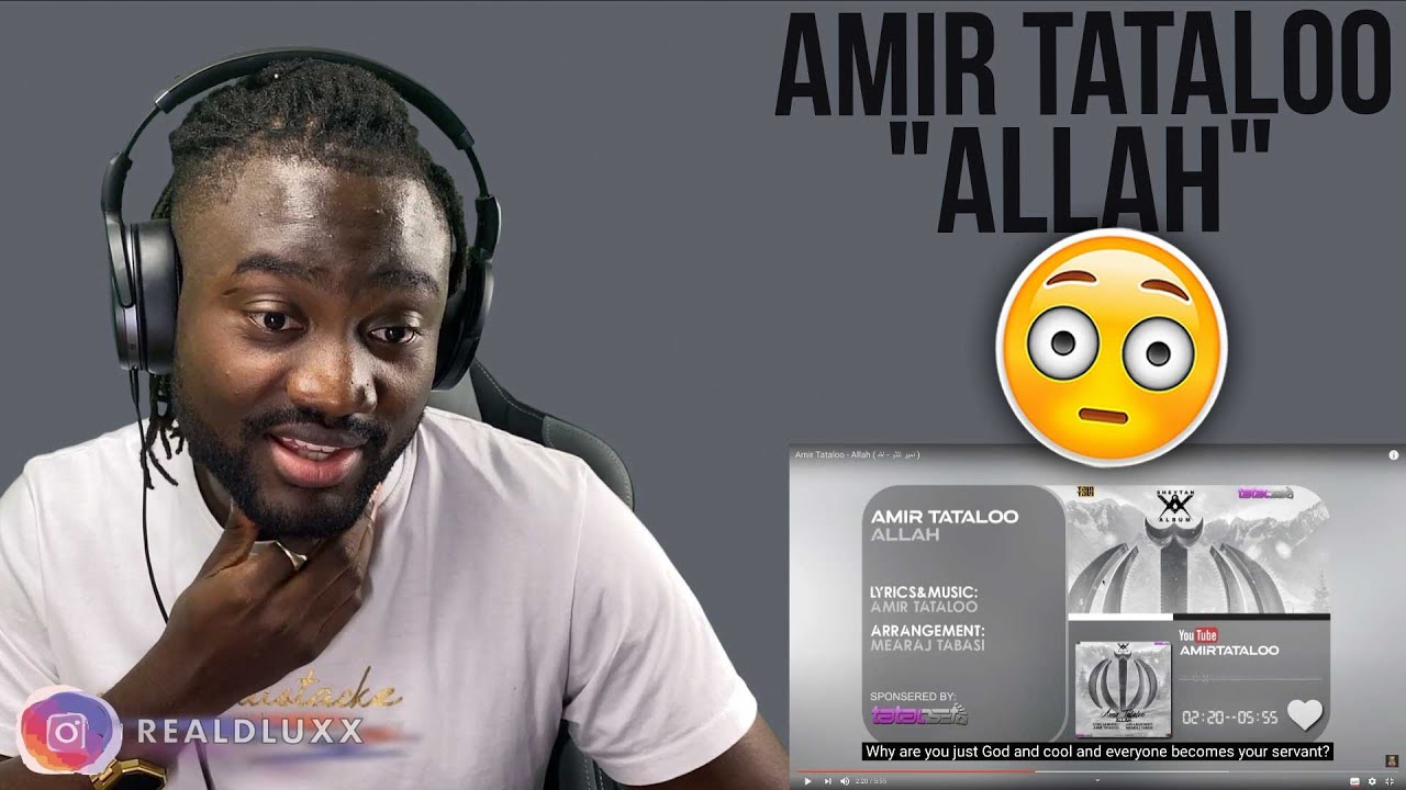 🇬🇧 UK REACTS TO Amir Tataloo - Allah ( امیر تتلو - الله ) REACTION! (BREAKDOWN)
