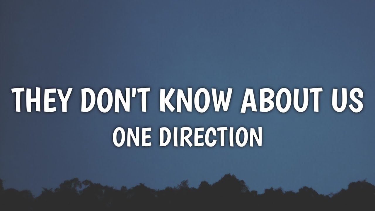 One Direction - They Don't Know About Us (Lyrics)