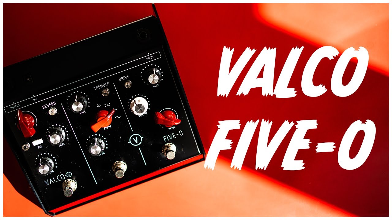 Epic Surf Sounds & More: Valco Five-O Pedal Demo