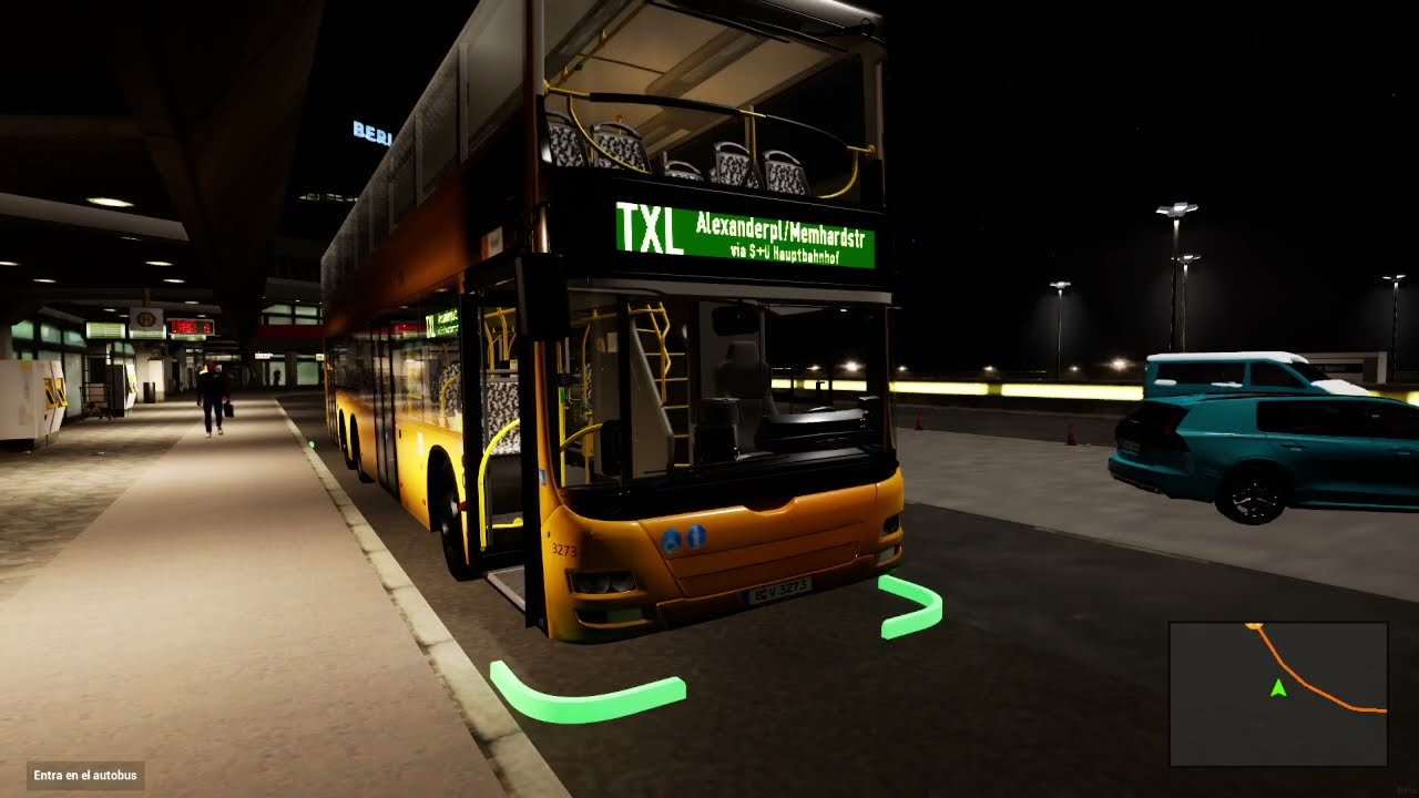 The Bus | Línea TXL Berlín 🚌 Probando mod de tráfico