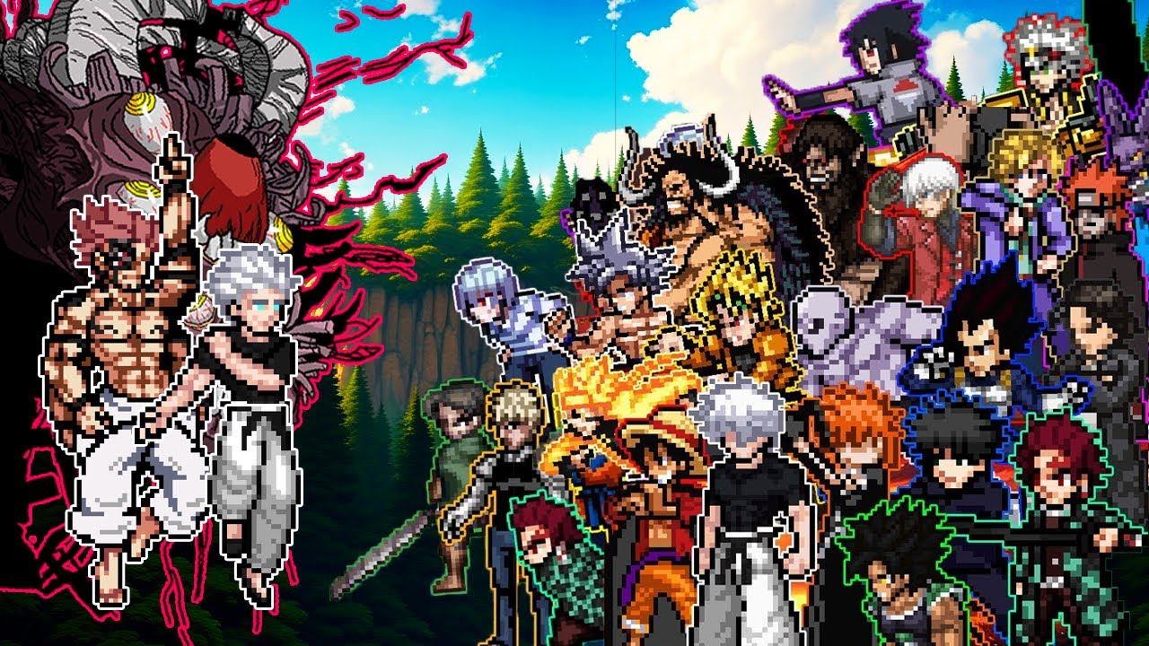 Gojo Remastered and Sukuna Heian VS Everyone