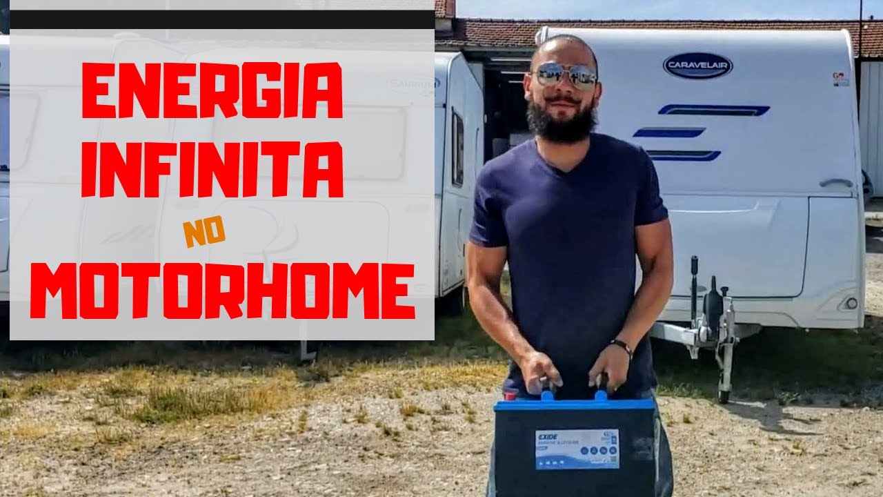 ENERGIA INFINITA COM BATERIA ESTACIONÁRIA NO MOTORHOME | REFORMA NO MOTORHOME | GRITO DE LIBERDADE