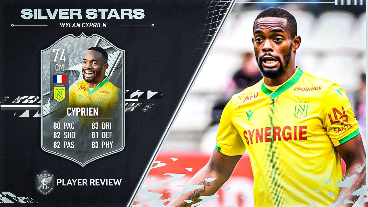 THE BEST SILVER CARD ON FIFA 22?! 74 SILVER STARS CYPRIEN PLAYER REVIEW - FIFA 22 ULTIMATE TEAM