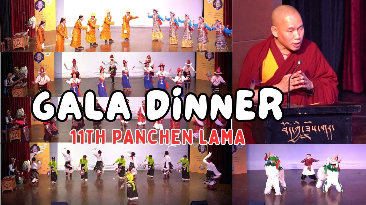 GALA DINNER || 11th PANCHEN LAMA BIRTHDAY || TIPA PERFORMANCE 2024 || TIBETAN VLOGGER