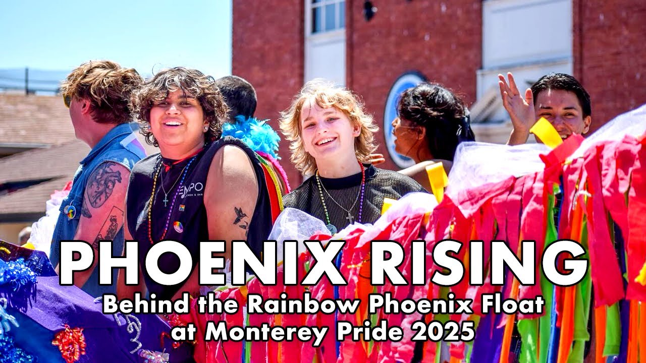 Phoenix Rising: Behind the Rainbow Phoenix Float at Monterey Pride 2025