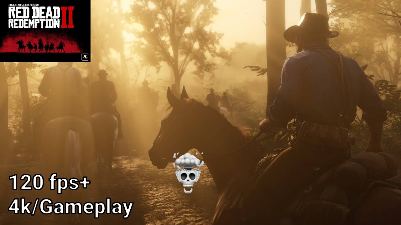 Playing rdr2 in 4k | #reddeadredemption2 |