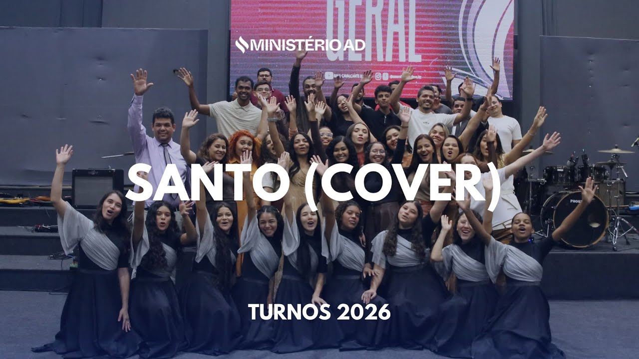 SANTO – Ministério de Louvor AD (Cover | Versão Sarah Oliveira)