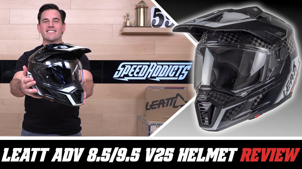 Leatt ADV 8.5 & 9.5 V25 Helmet - Review at SpeedAddicts.com