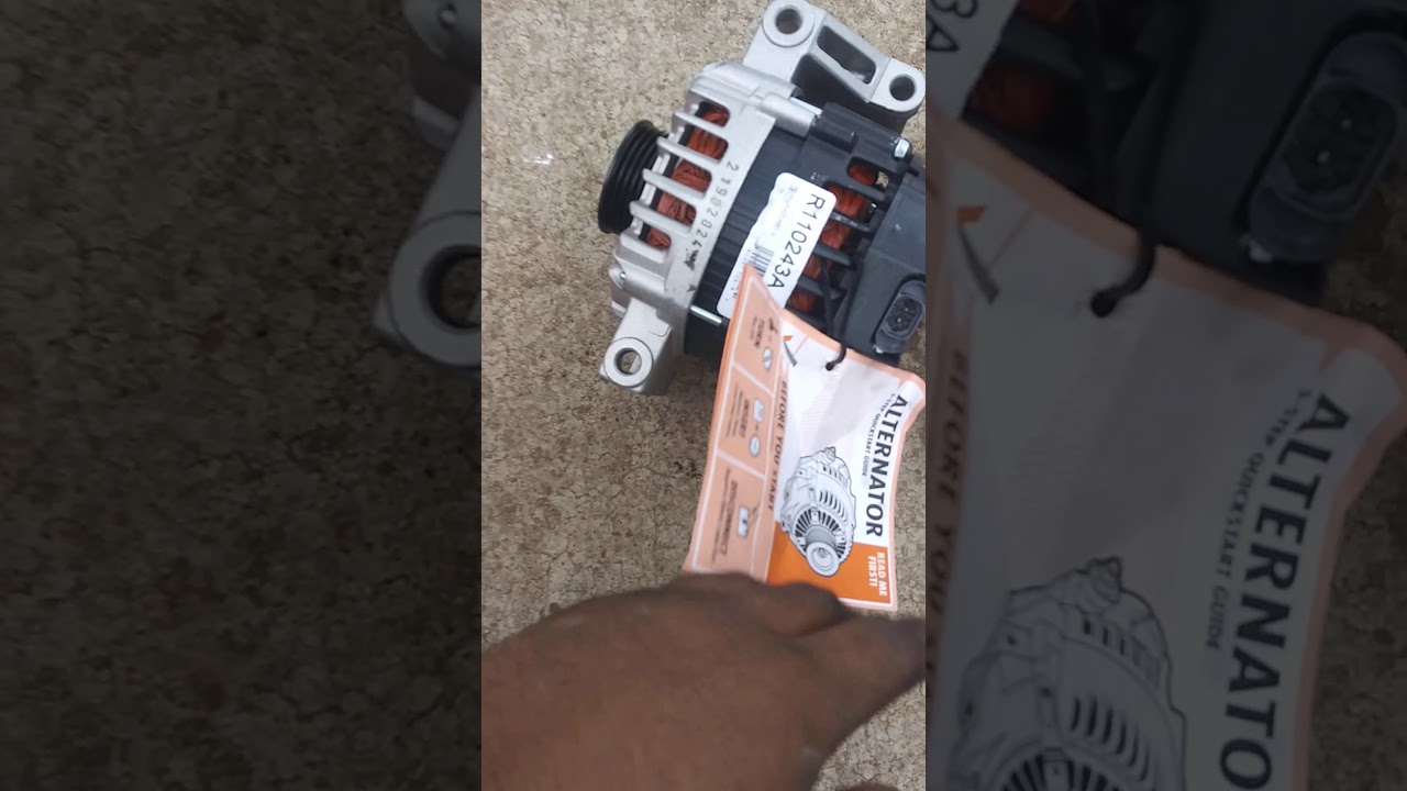 2010 Chevy Malibu ltz alternator change