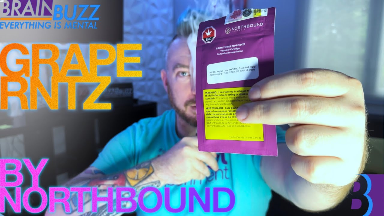 86% THC Vape Cart: Grape Rntz by Northbound Cannabis