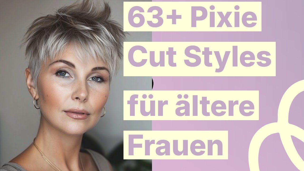 Pixie Cut f&uuml;r &auml;ltere Frauen: Trend 2025