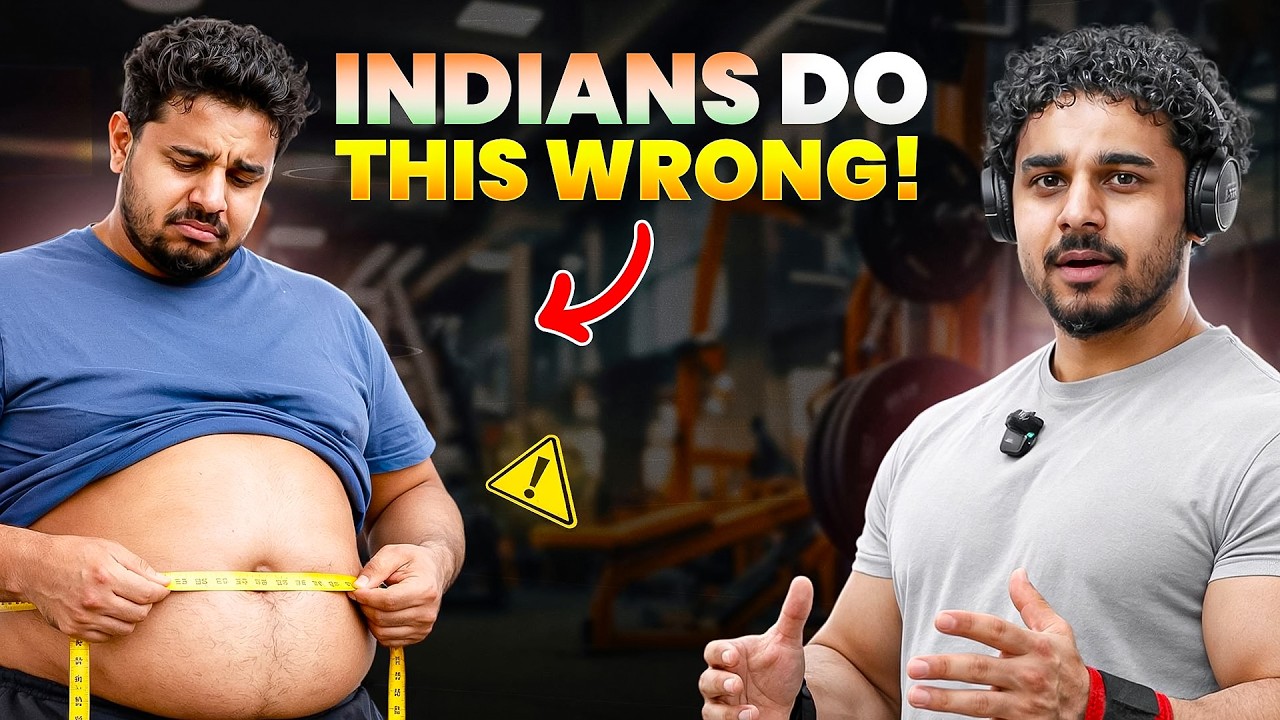 Why Indians 🇮🇳 Can’t Lose Belly Fat (5 Big Mistakes) 