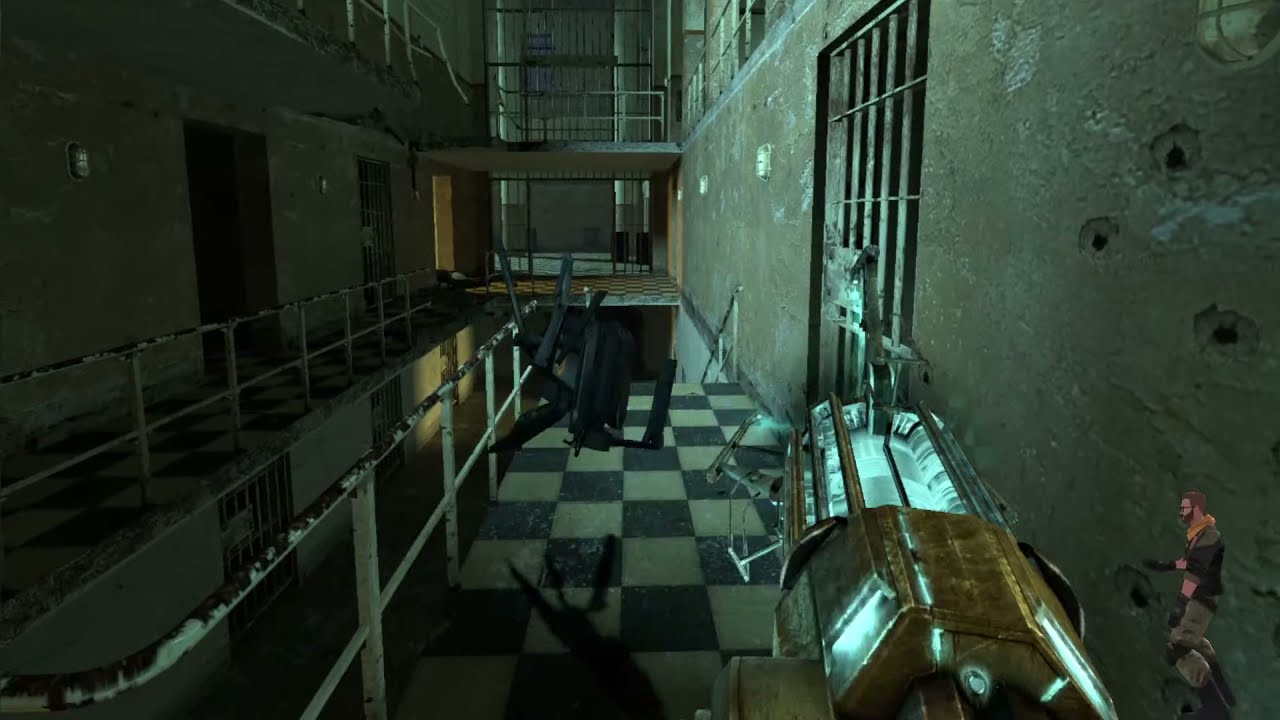3_[RU] Half Life 2 VR coop | CООБРАЖАЕМ НА ТРОИХ! | PRISON