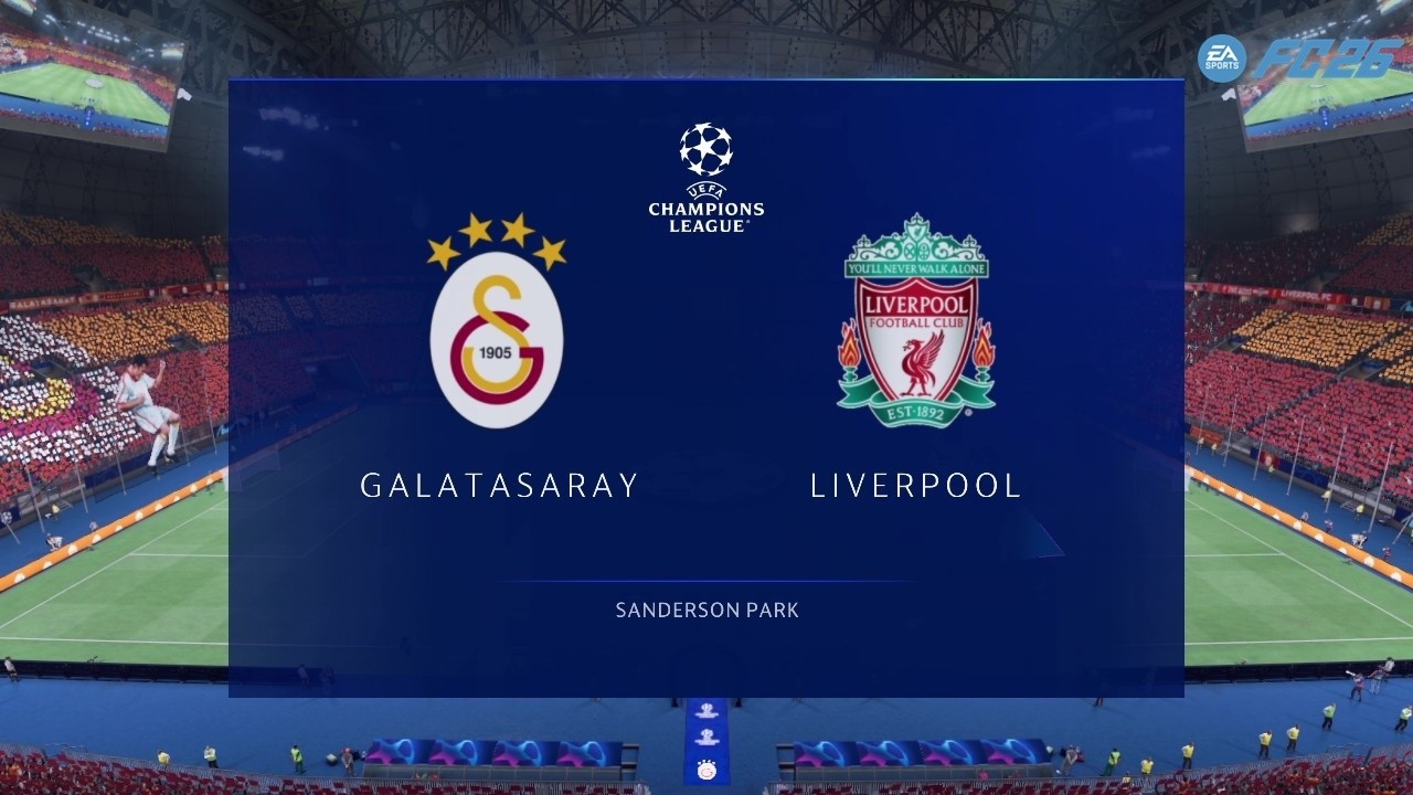 FC 26 | Galatasaray vs Liverpool - UCL 2025/26 Round of 16 - Şampiyonlar Ligi Full Gameplay PC™ [HD]