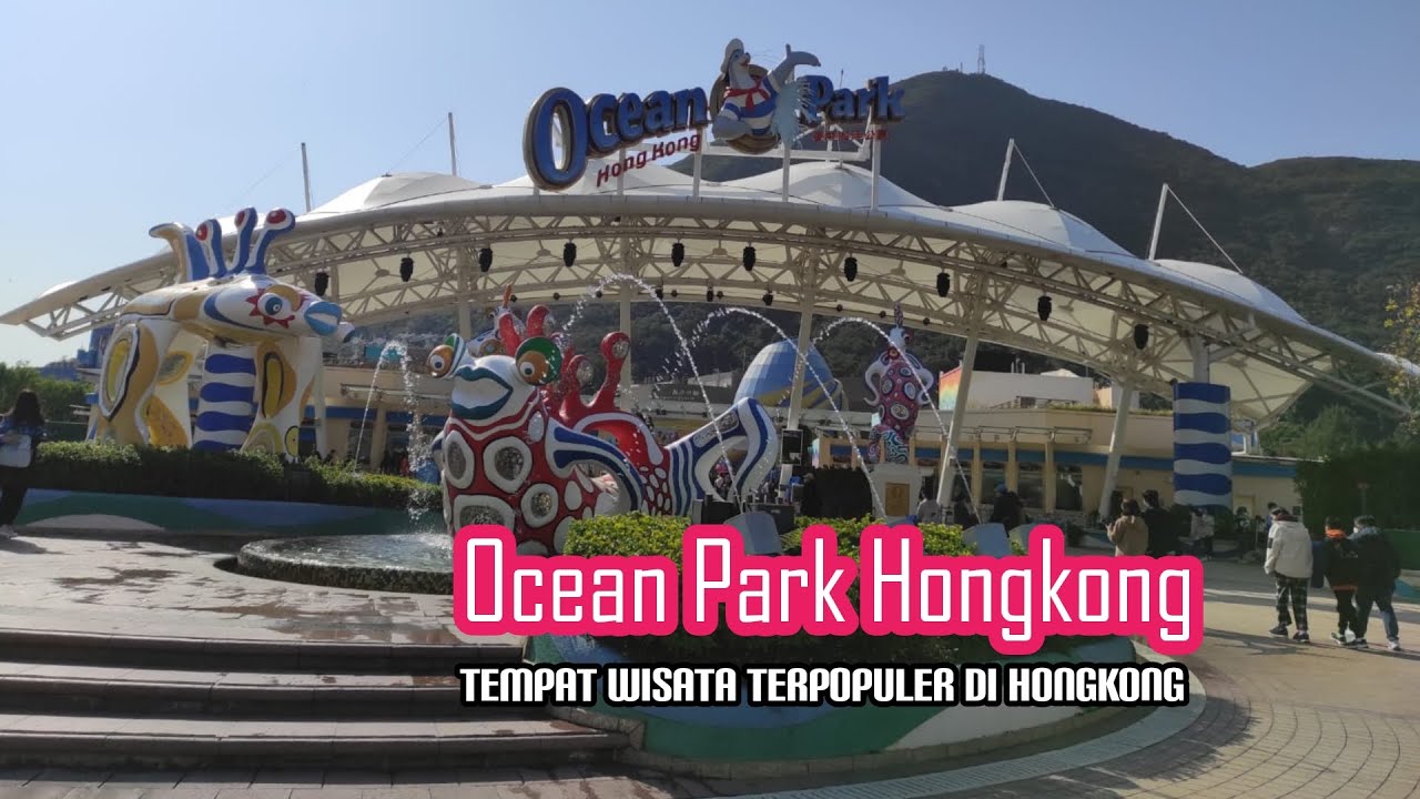 Ocean Park Hongkong || Tempat Wisata terpopuler di Hongkong
